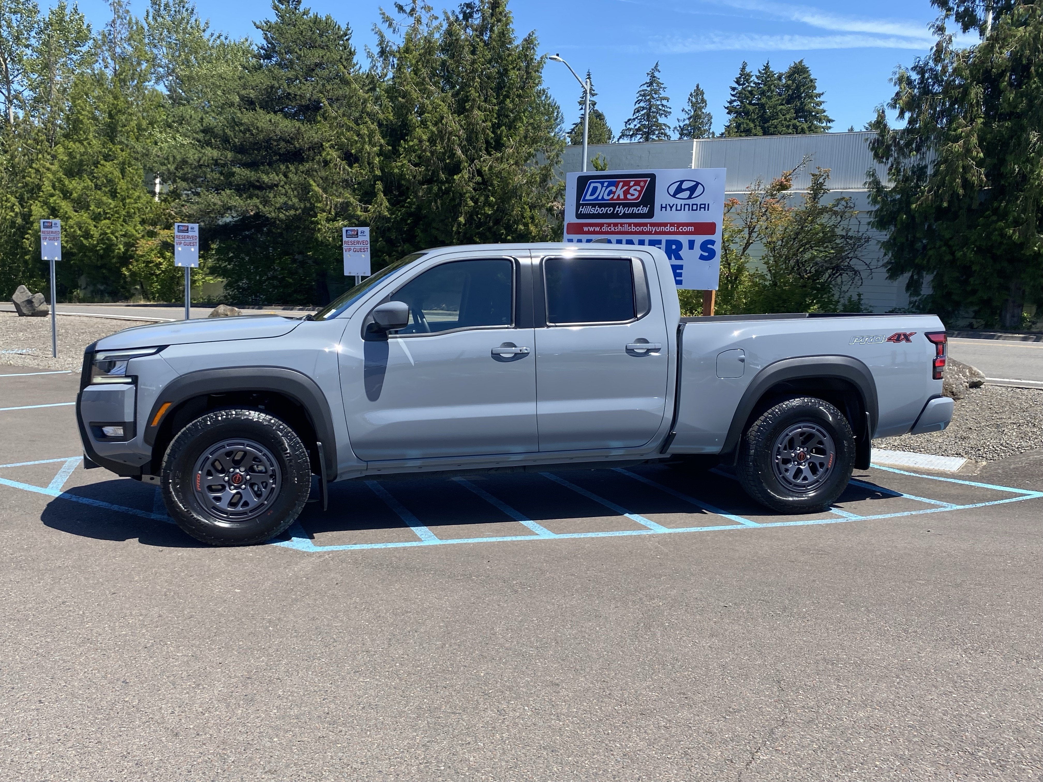 2025 Nissan Frontier — side profile view