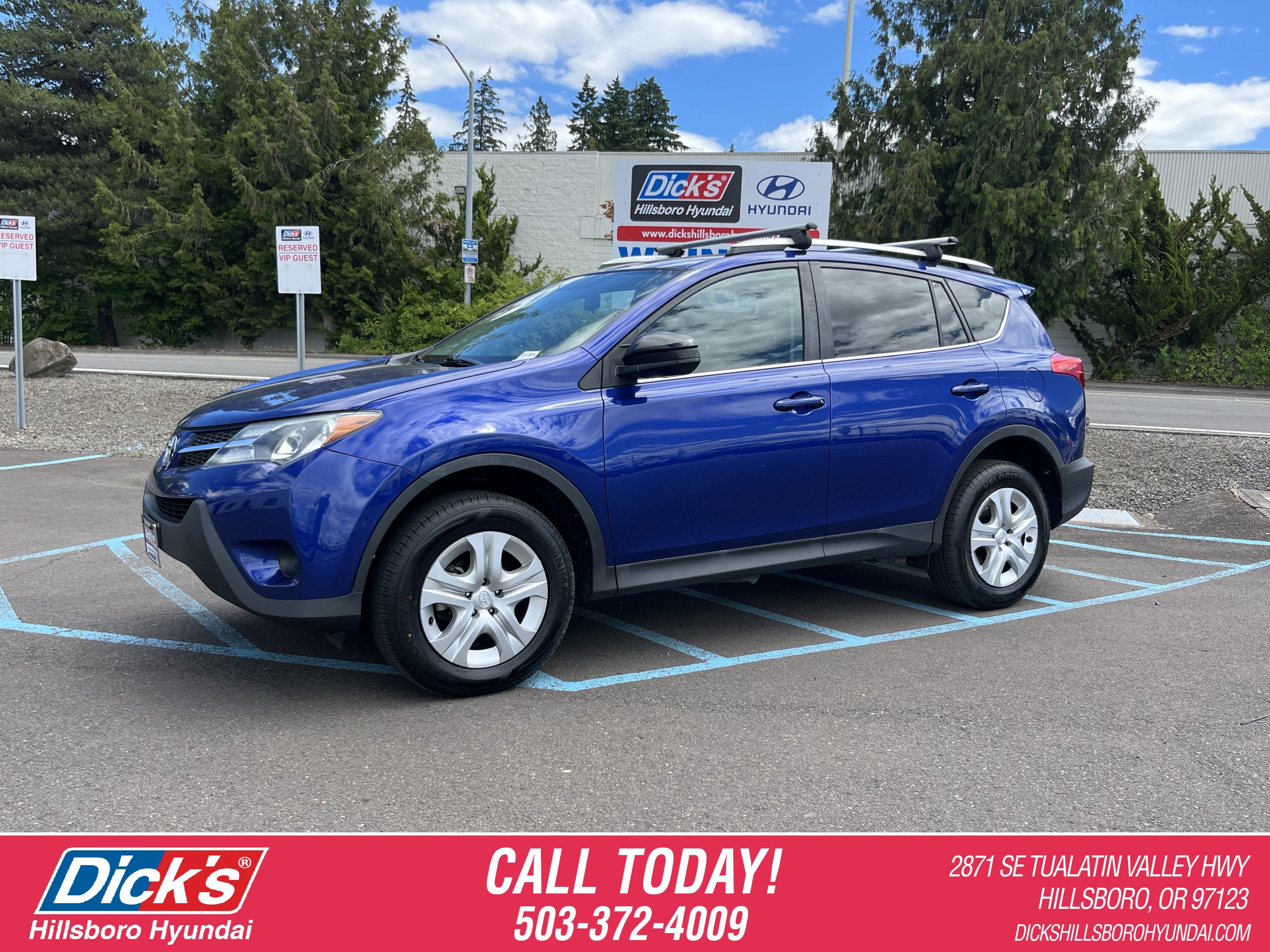 2014 Toyota RAV4 LE in Other — front three-quarter view