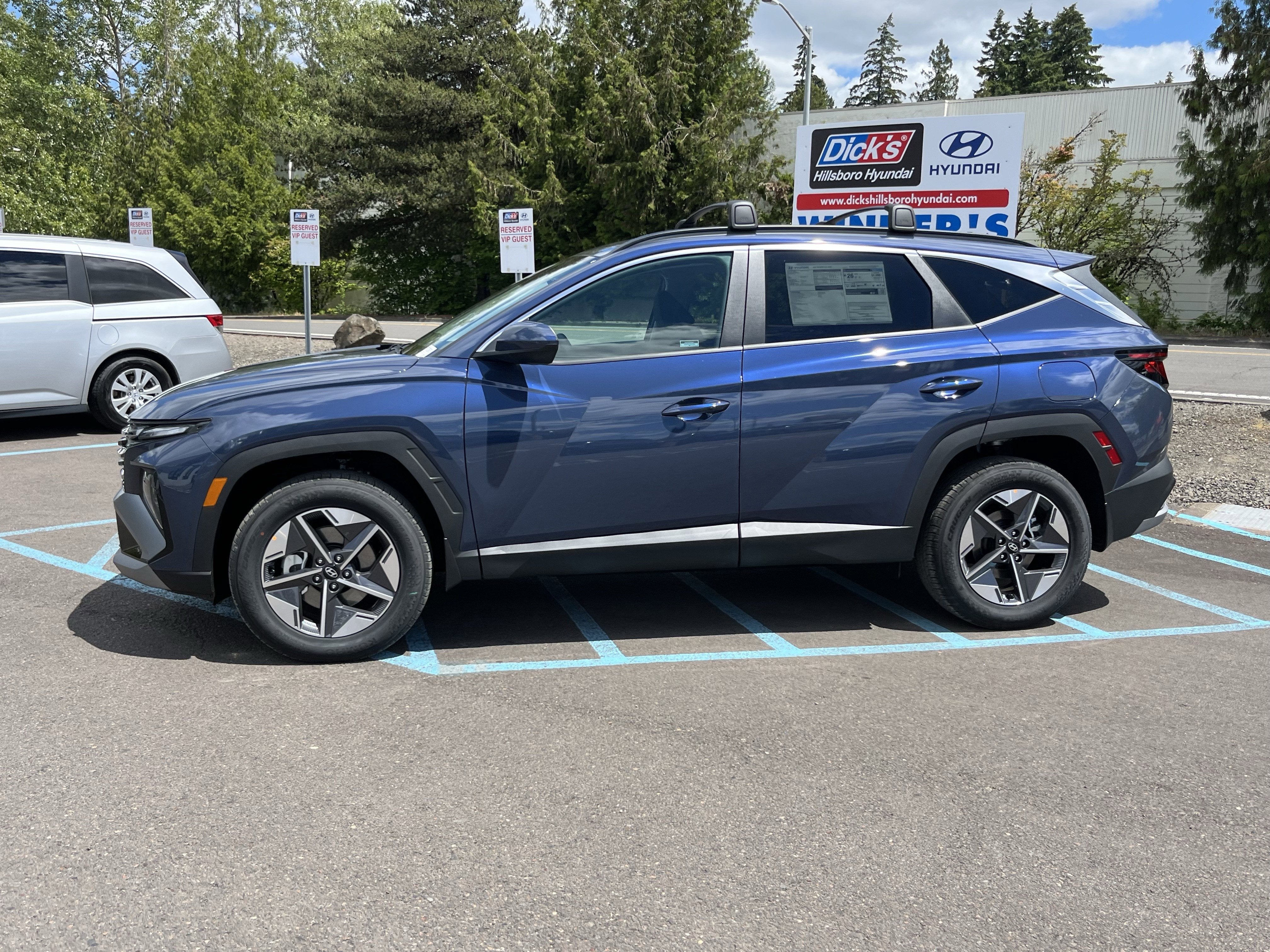2026 Hyundai TUCSON — side profile view