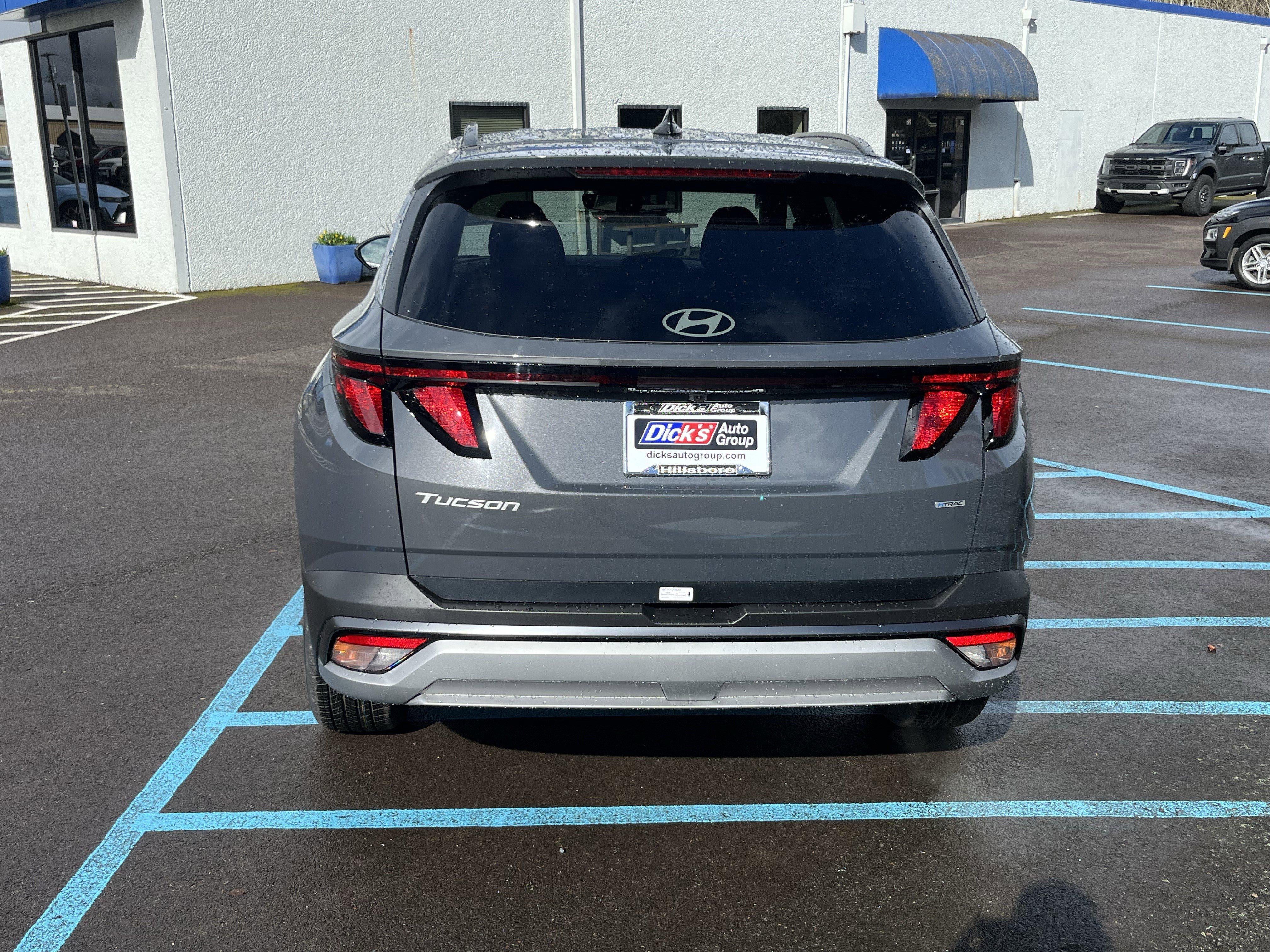 2026 Hyundai TUCSON — interior view