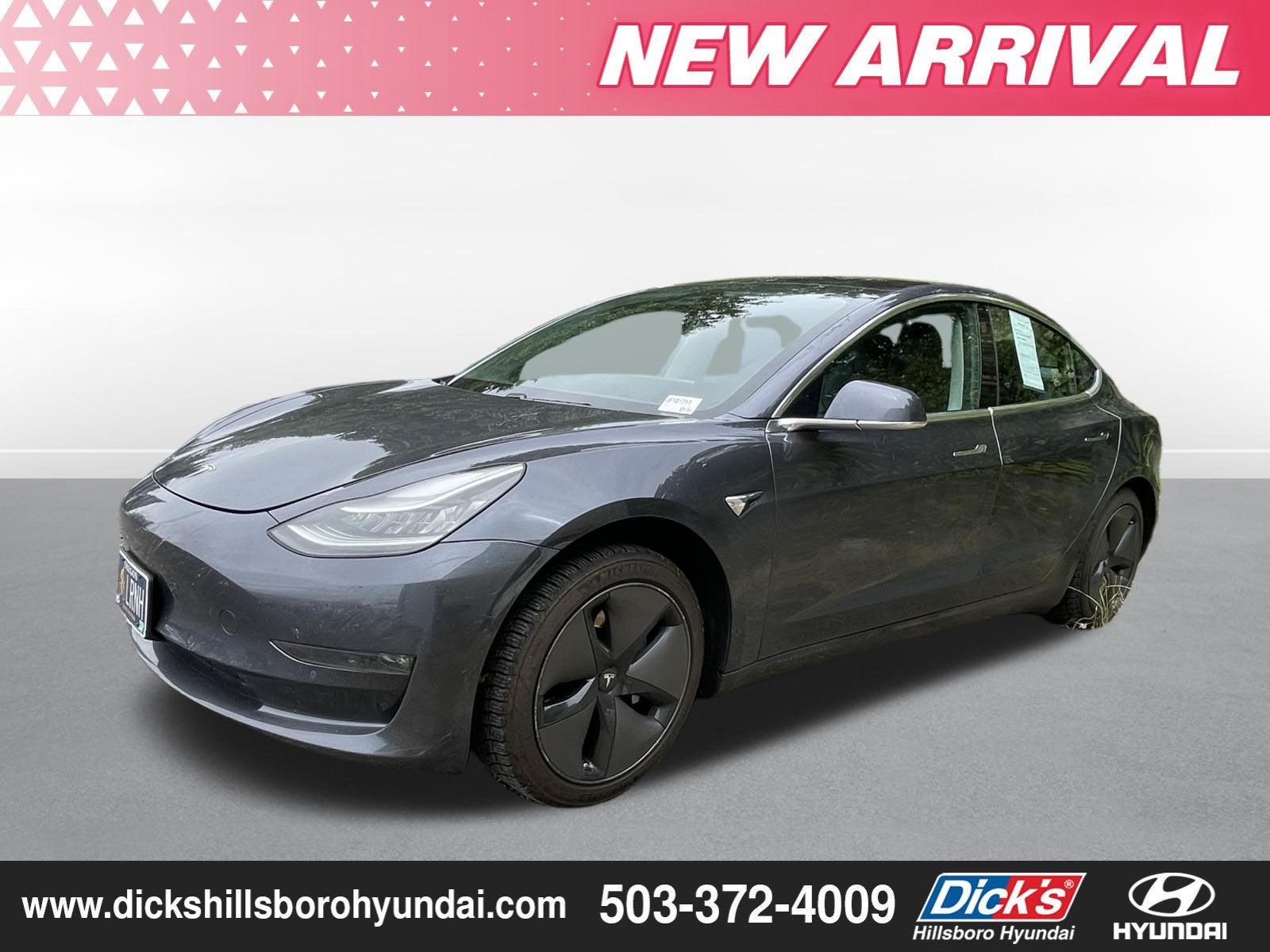 2018 Tesla Model 3 Long Range Battery in Other — front three-quarter view