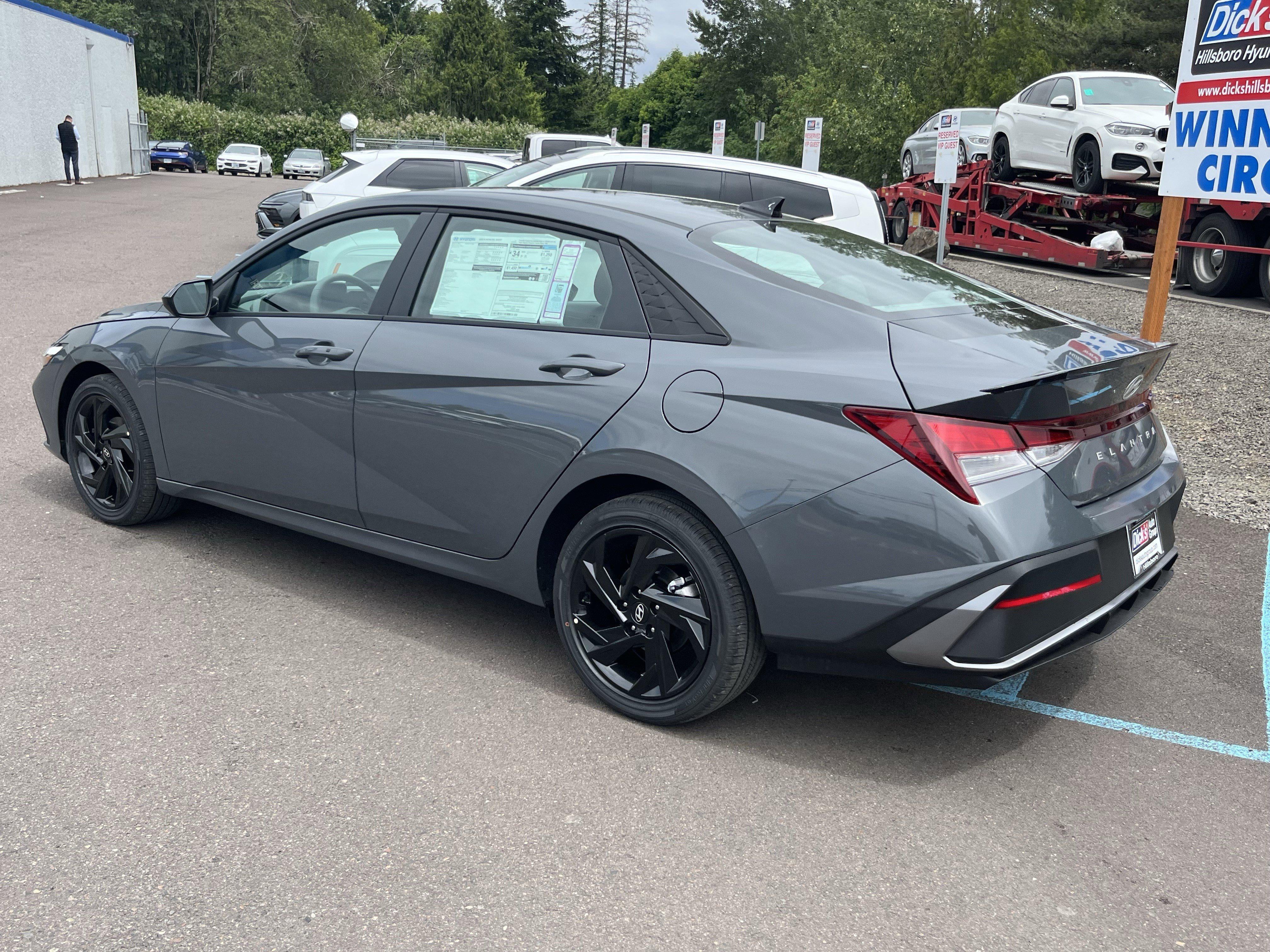 2026 Hyundai ELANTRA — rear three-quarter view