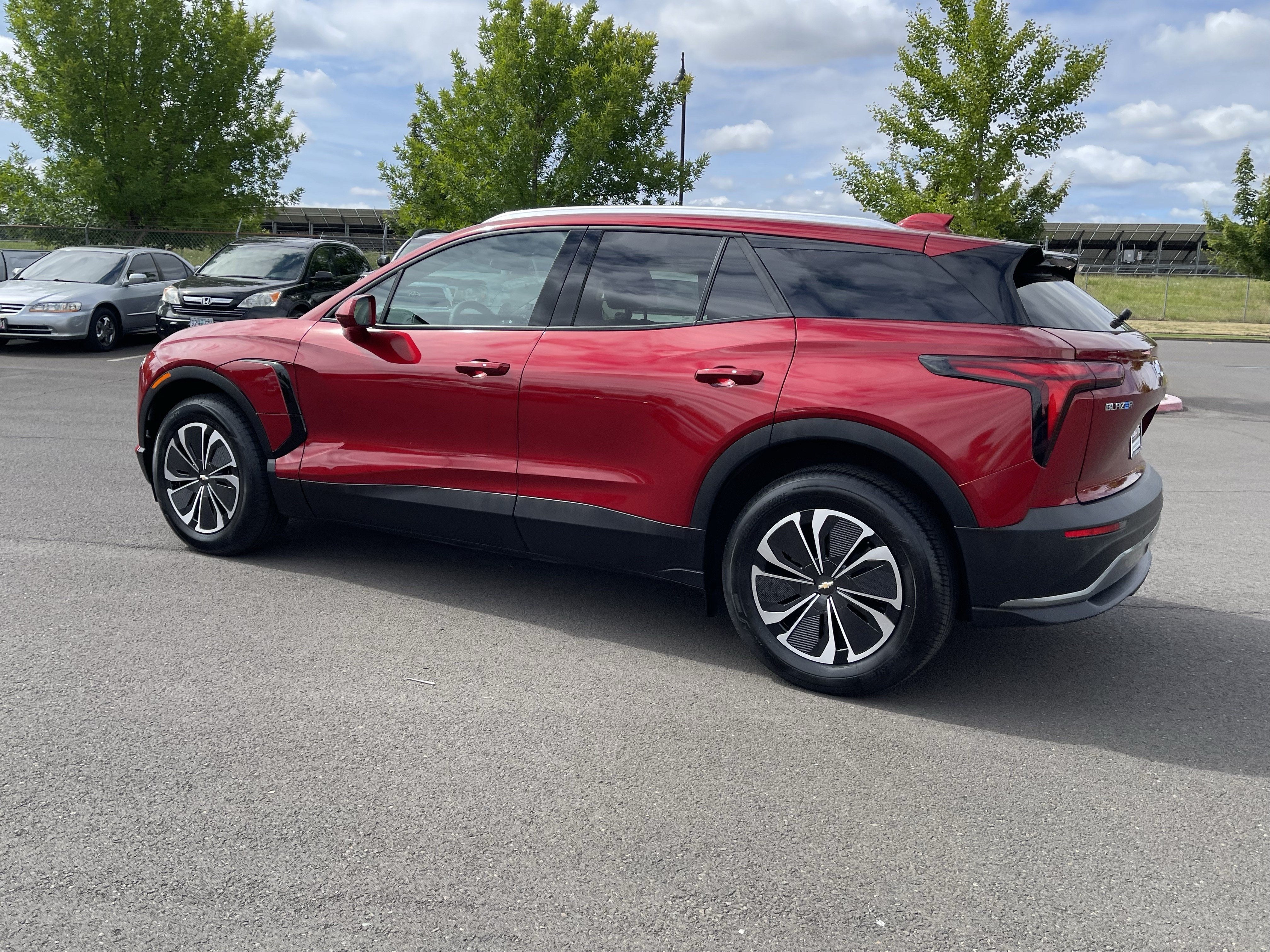 2024 Chevrolet Blazer EV — rear three-quarter view
