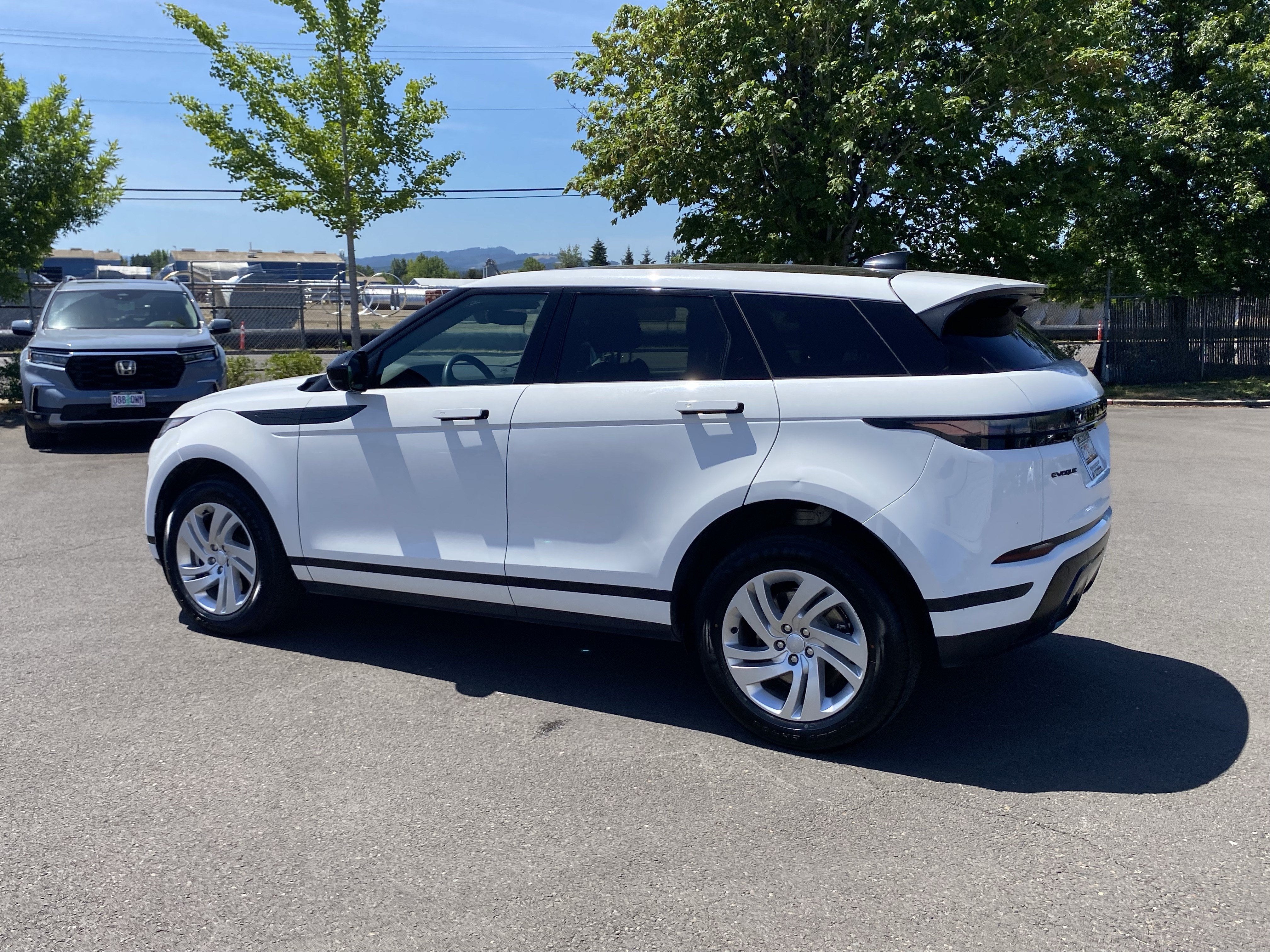 2024 Land Rover Range Rover Evoque — rear three-quarter view