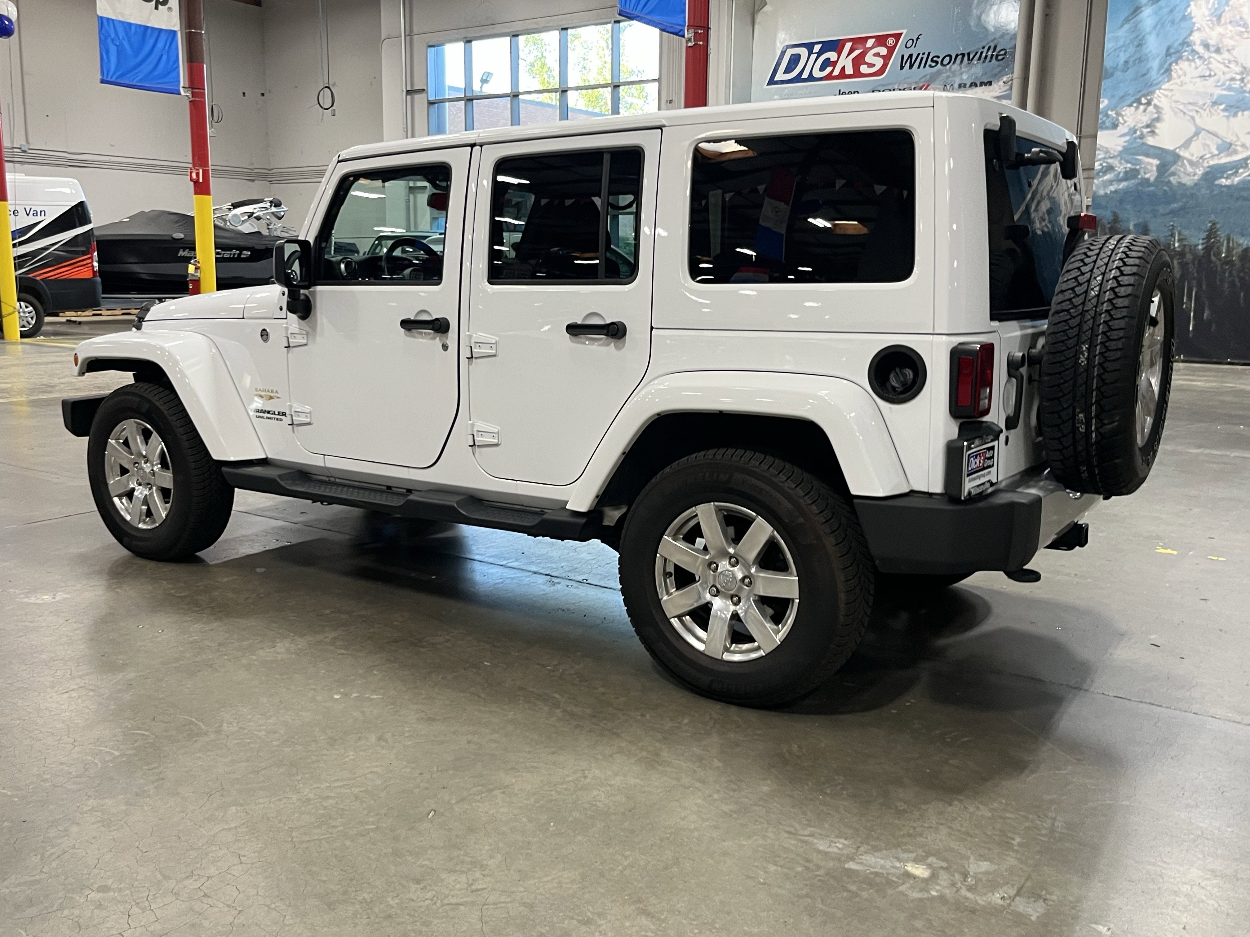2015 Jeep Wrangler — interior view
