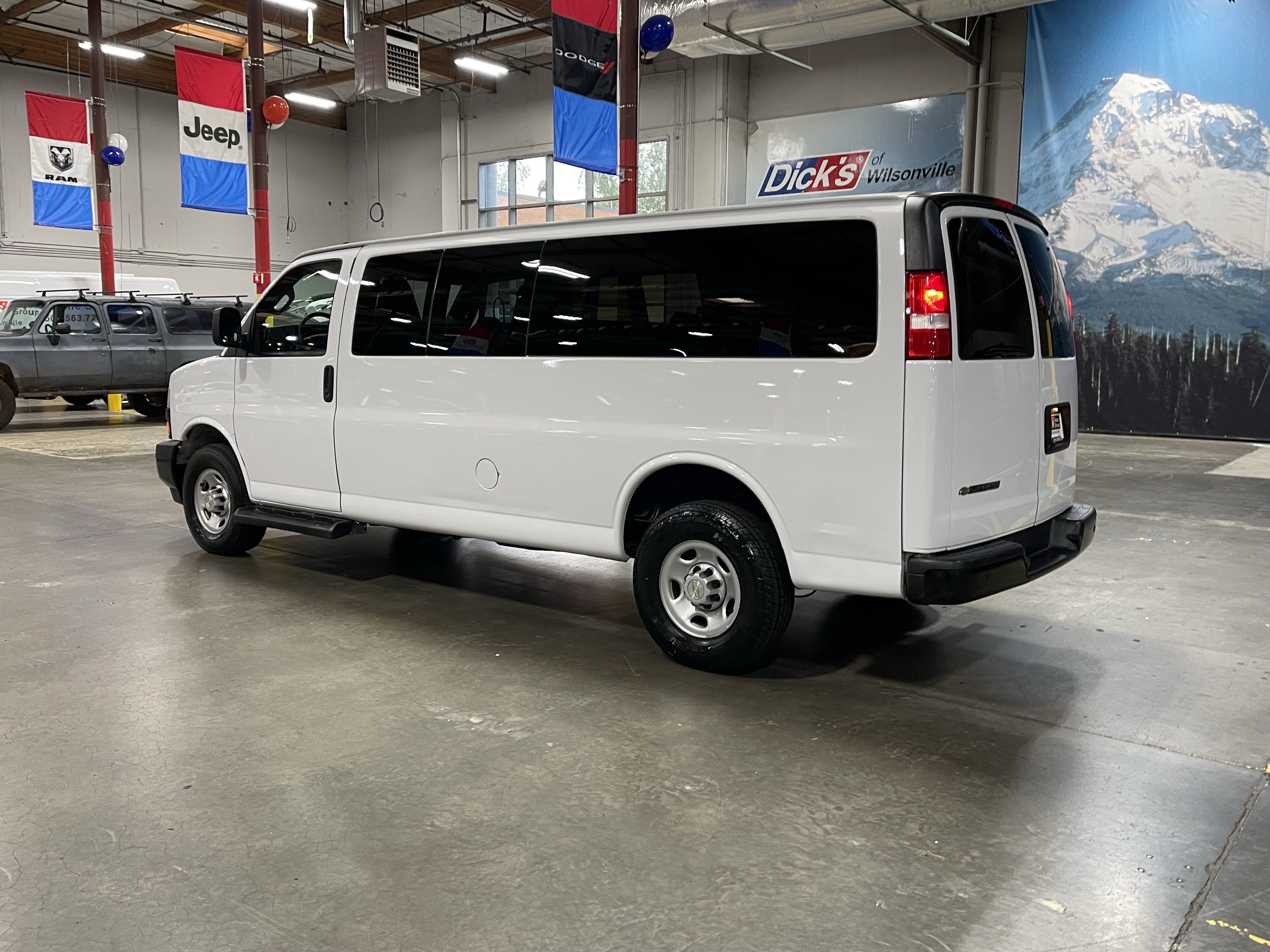 2023 Chevrolet Express 3500 — rear three-quarter view