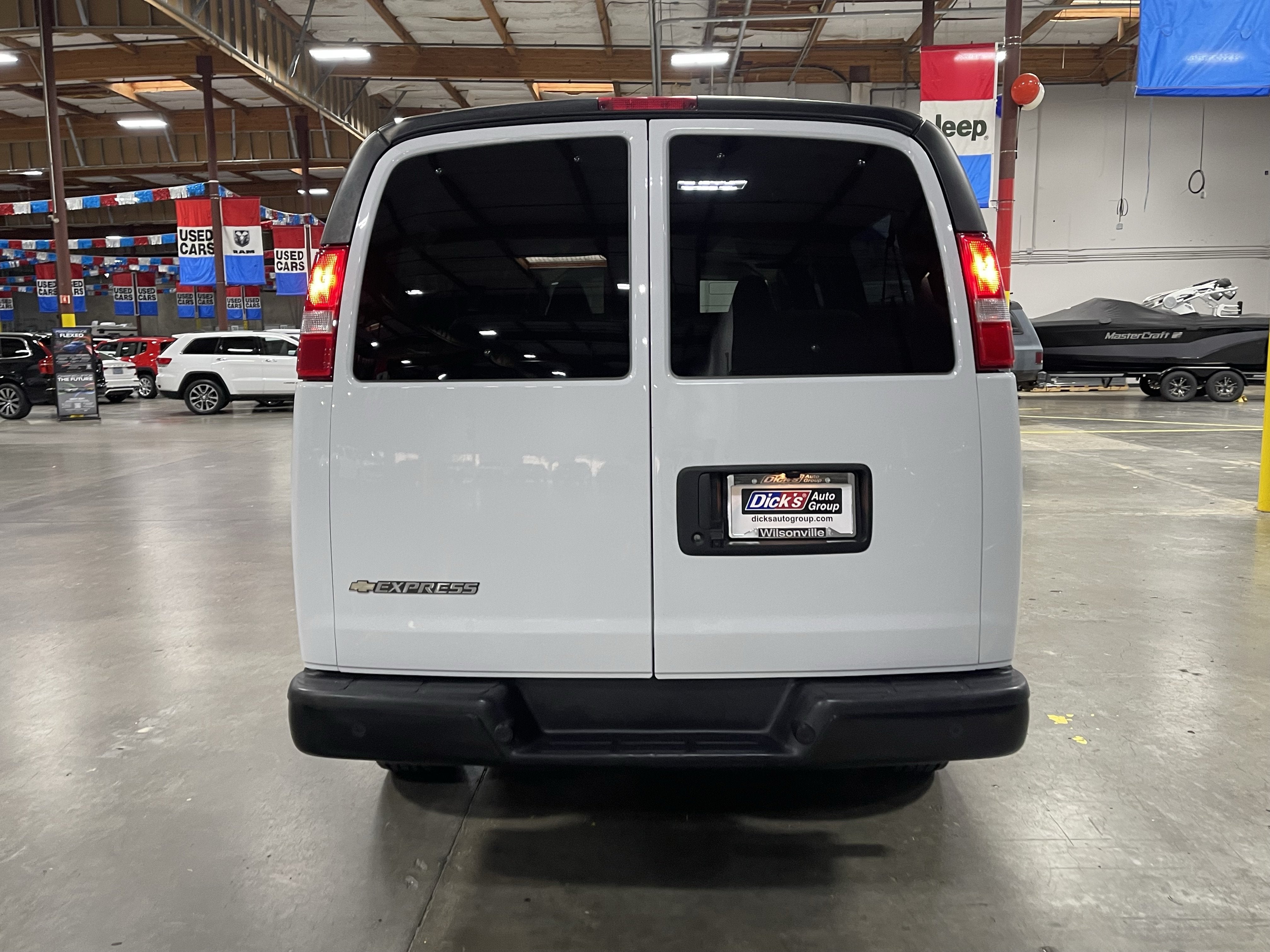 2023 Chevrolet Express 3500 — interior view